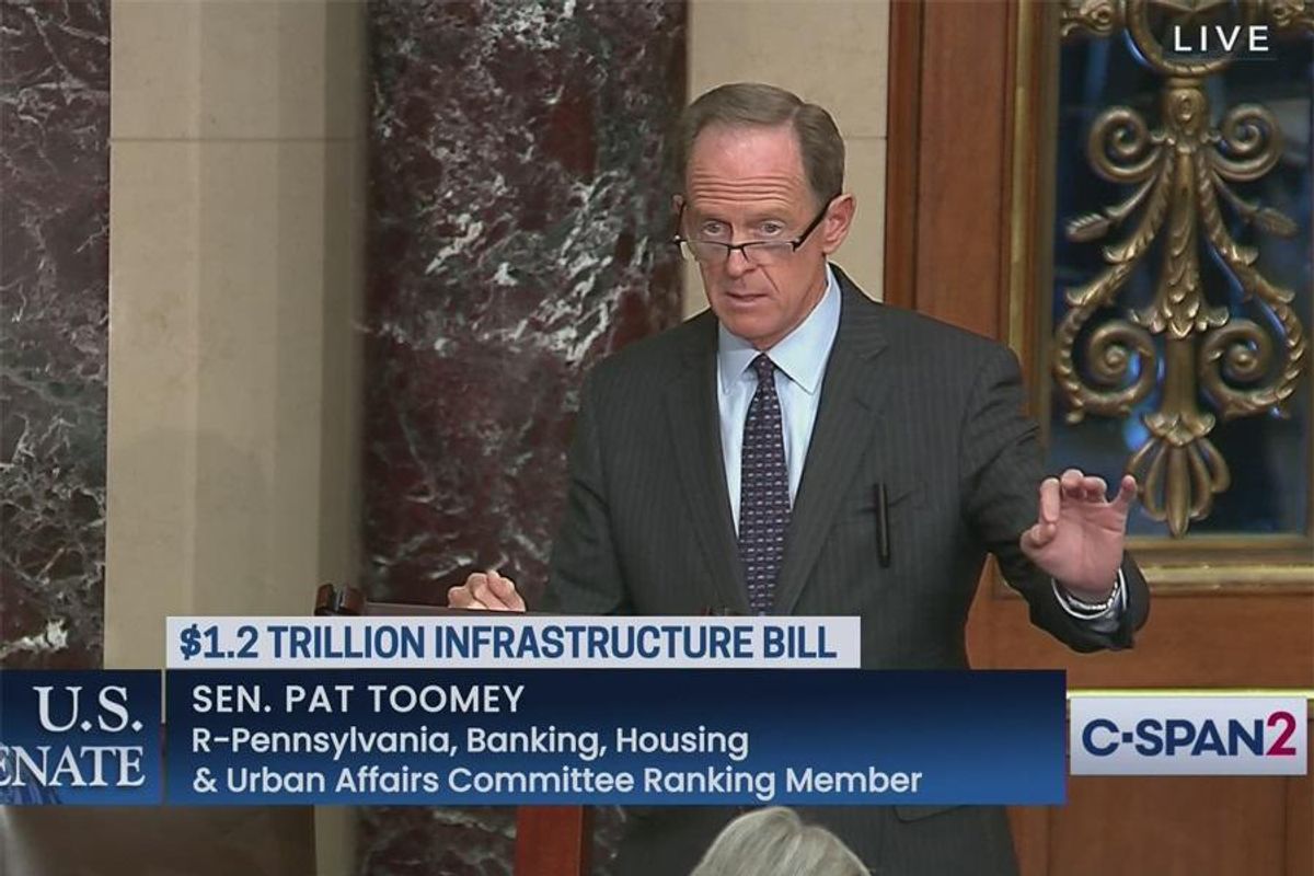 Republicans Loading 'Bipartisan' Infrastructure Bill With So Many Relevant Amendments In Such Good Faith!
