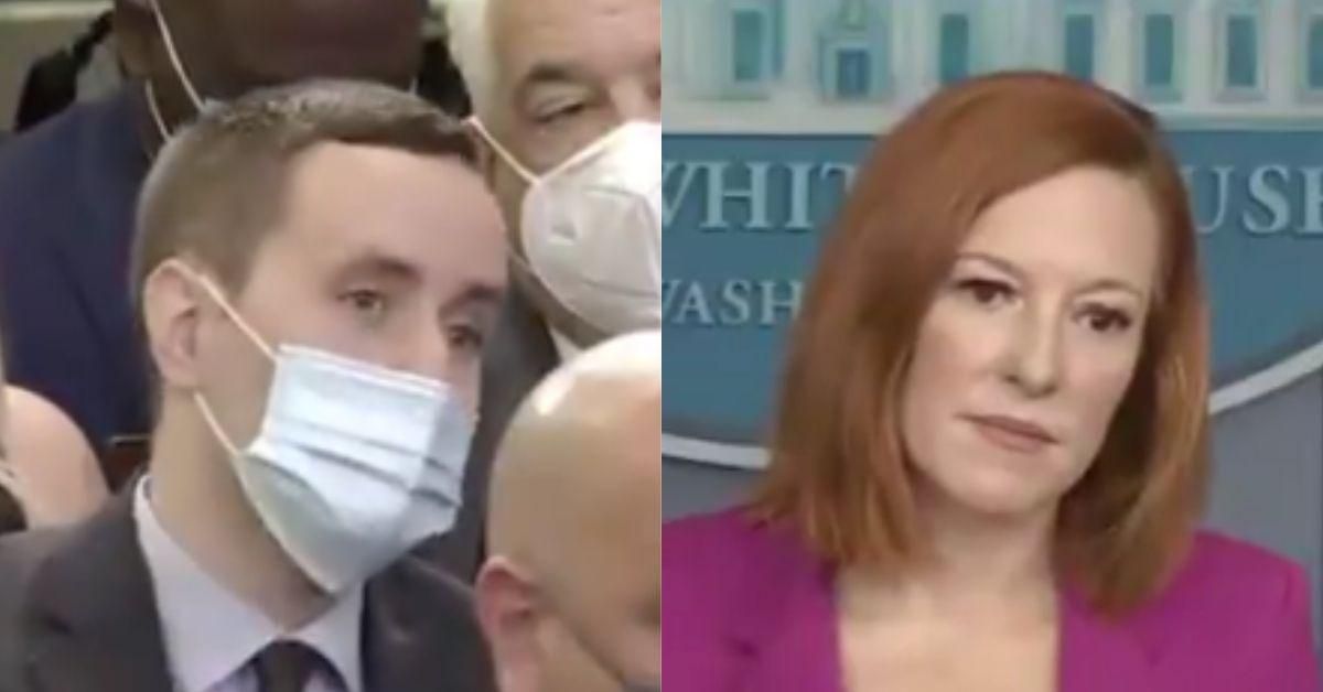 Jen Psaki Silences Conservative Reporter Who Asks If Biden Will Demand 'Reparations' From China