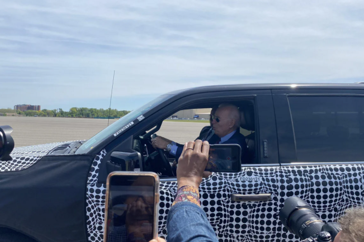 Watch Old Trans Am Biden Say Car Guy Stuff, About Electric Cars!