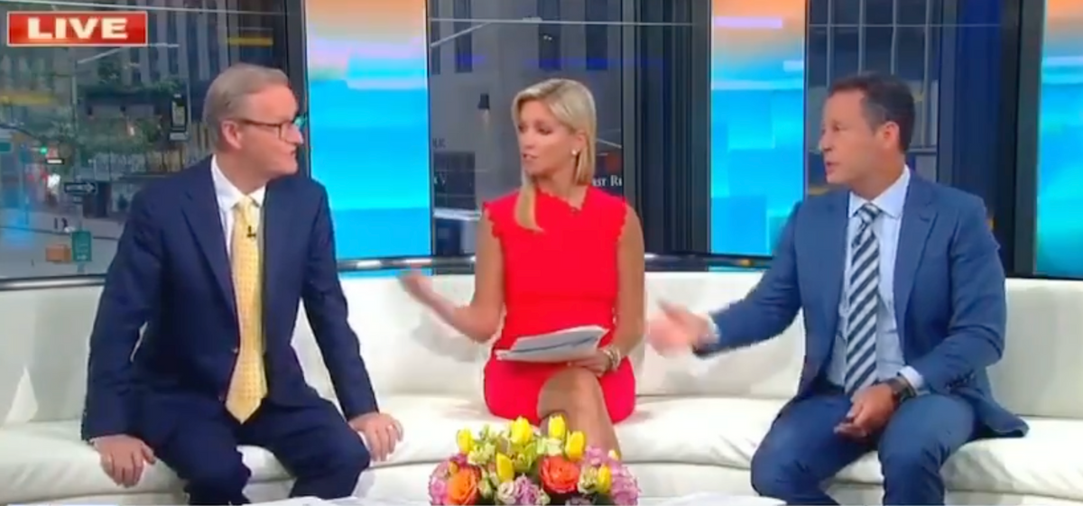 'Fox and Friends' Gets Awkward After Host Tries to Shut Down Co-Host's Plea for Viewers to 'Get the Shot'