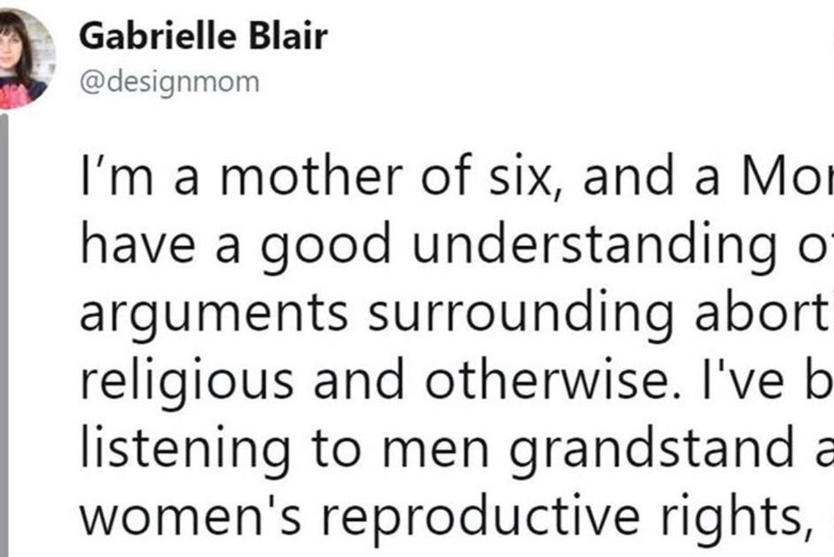 pregnancies, gender roles, men, women, Gabrielle Blair