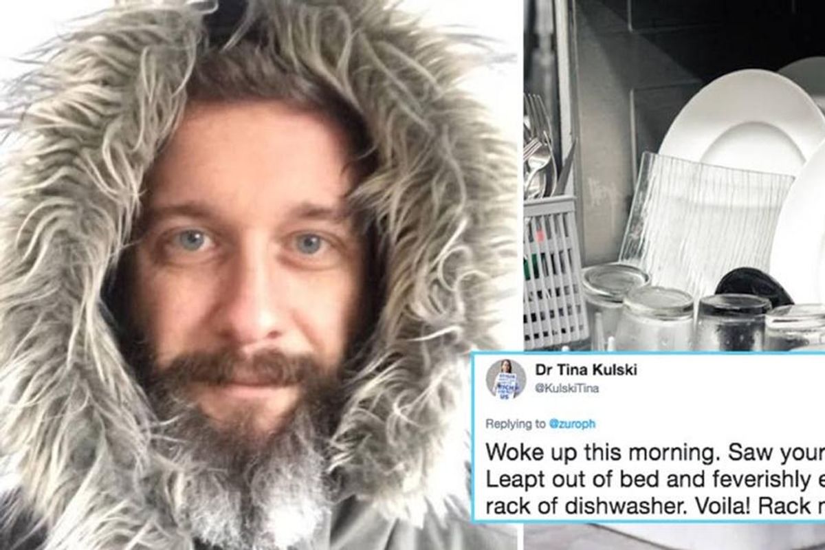 Man's seemingly obvious 'dishwasher hack' is blowing everyone's minds