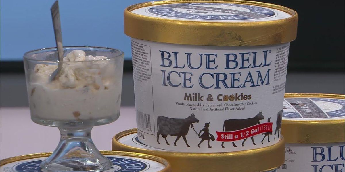 Blue Bell brings back 'milk and cookies' ice cream for a limited time