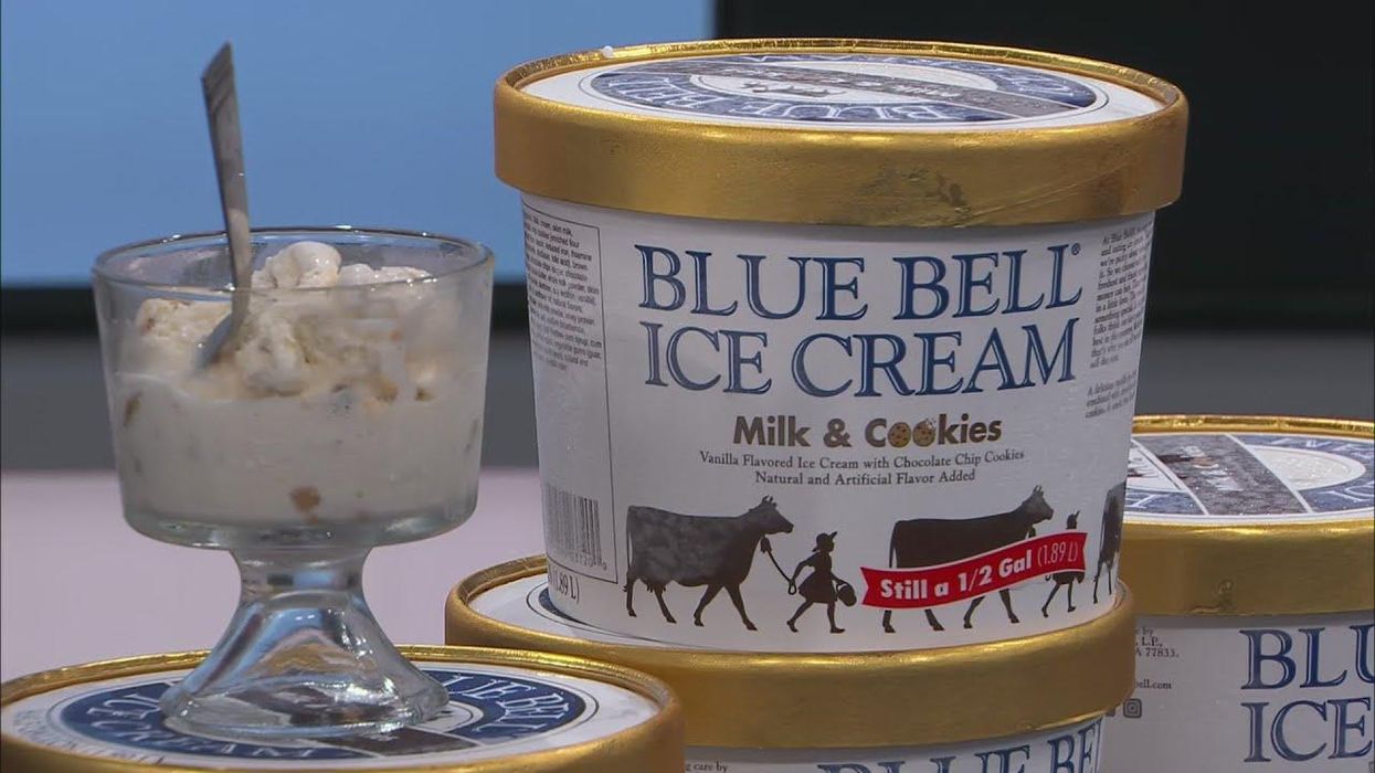 Blue Bell brings back 'milk and cookies' ice cream for a limited time
