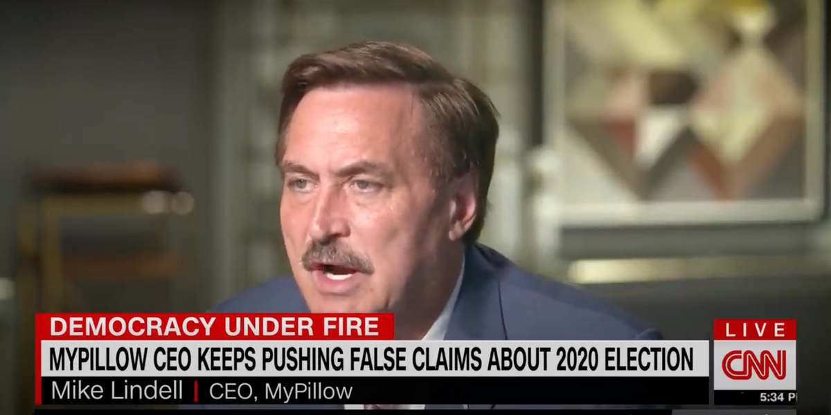Mike Lindell Makes Outrageous Claim On Why Banks Severing Ties With Him