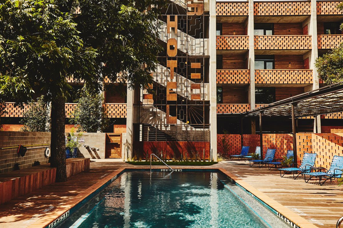 Former union hall turned hotel acquired by Austin's Bunkhouse Group