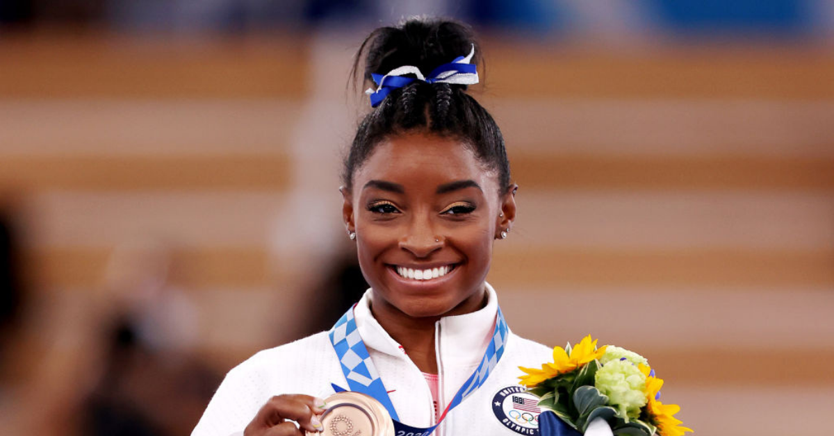 Simone Biles Claps Back At Critic Who Accused Her Of Not Caring About Foster Kids Over Pro-Choice Message