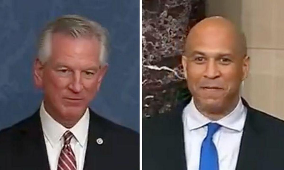 Cory Booker Gleefully Mocks GOP Senator After He Tries to Own Dems With 'Defund the Police' Amendment