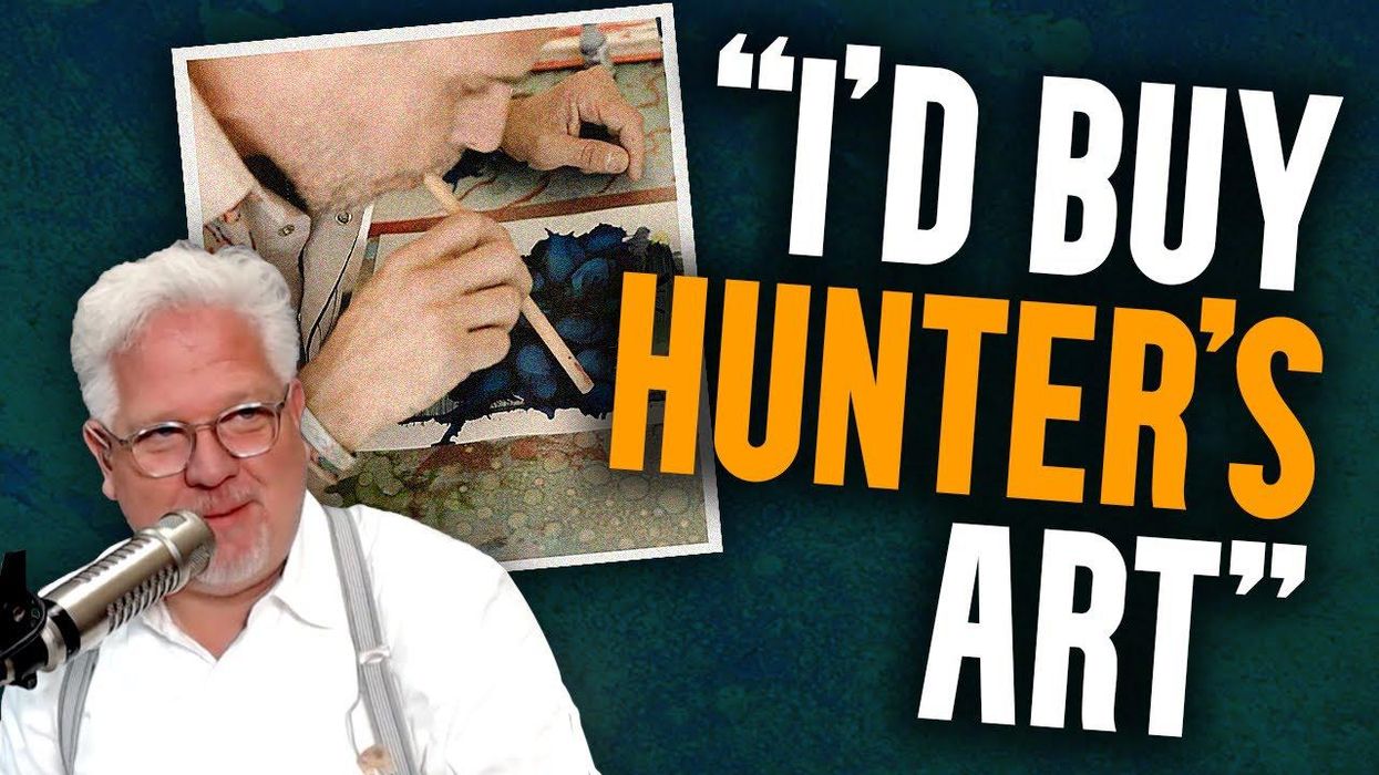 The ONE reason why Glenn would SPEND MONEY on Hunter Biden's art