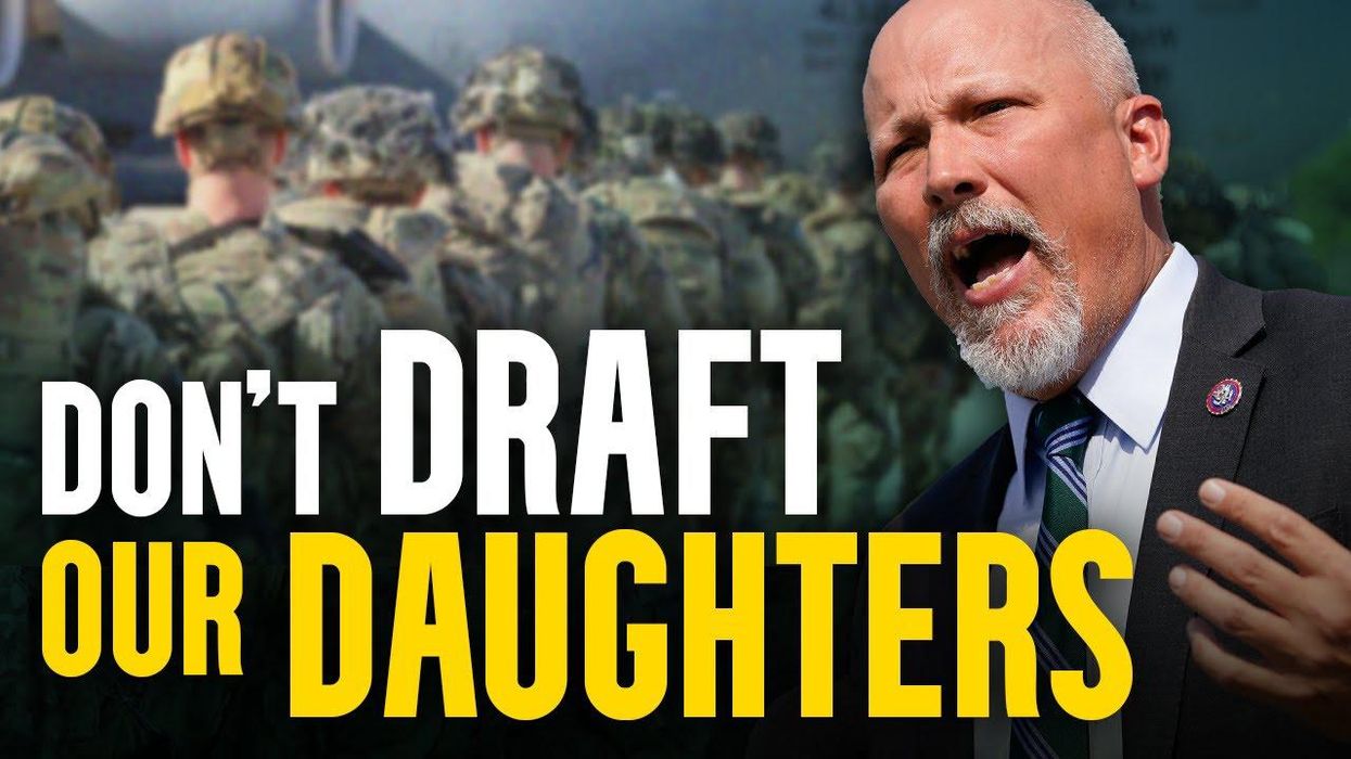 Rep. Chip Roy SLAMS fellow GOP & Dems who support DRAFTING our daughters