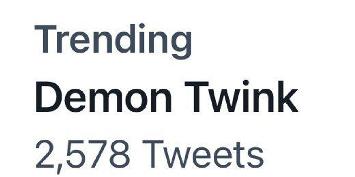 We Stand With the Demon Twink