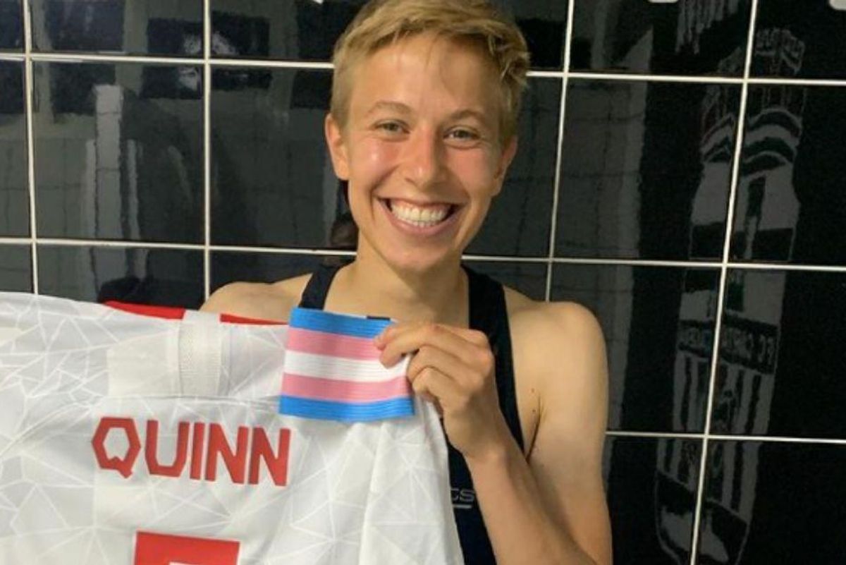 Canadian soccer player is about to become the first openly trans, non-binary Olympic medalist
