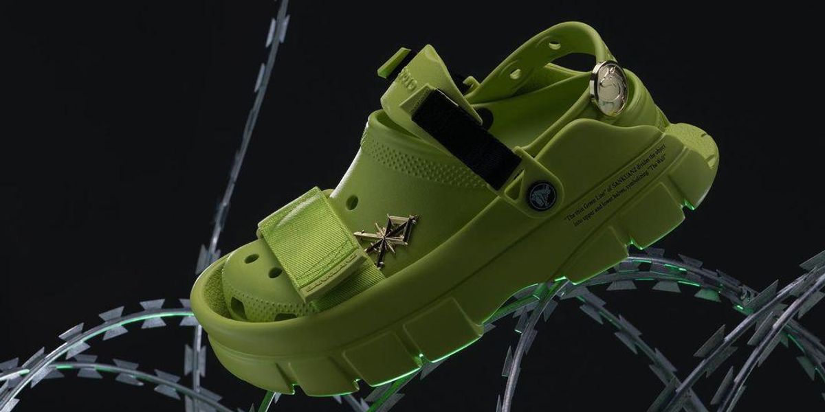 Crocs Teams Up With SANKUANZ For a Monster Clog