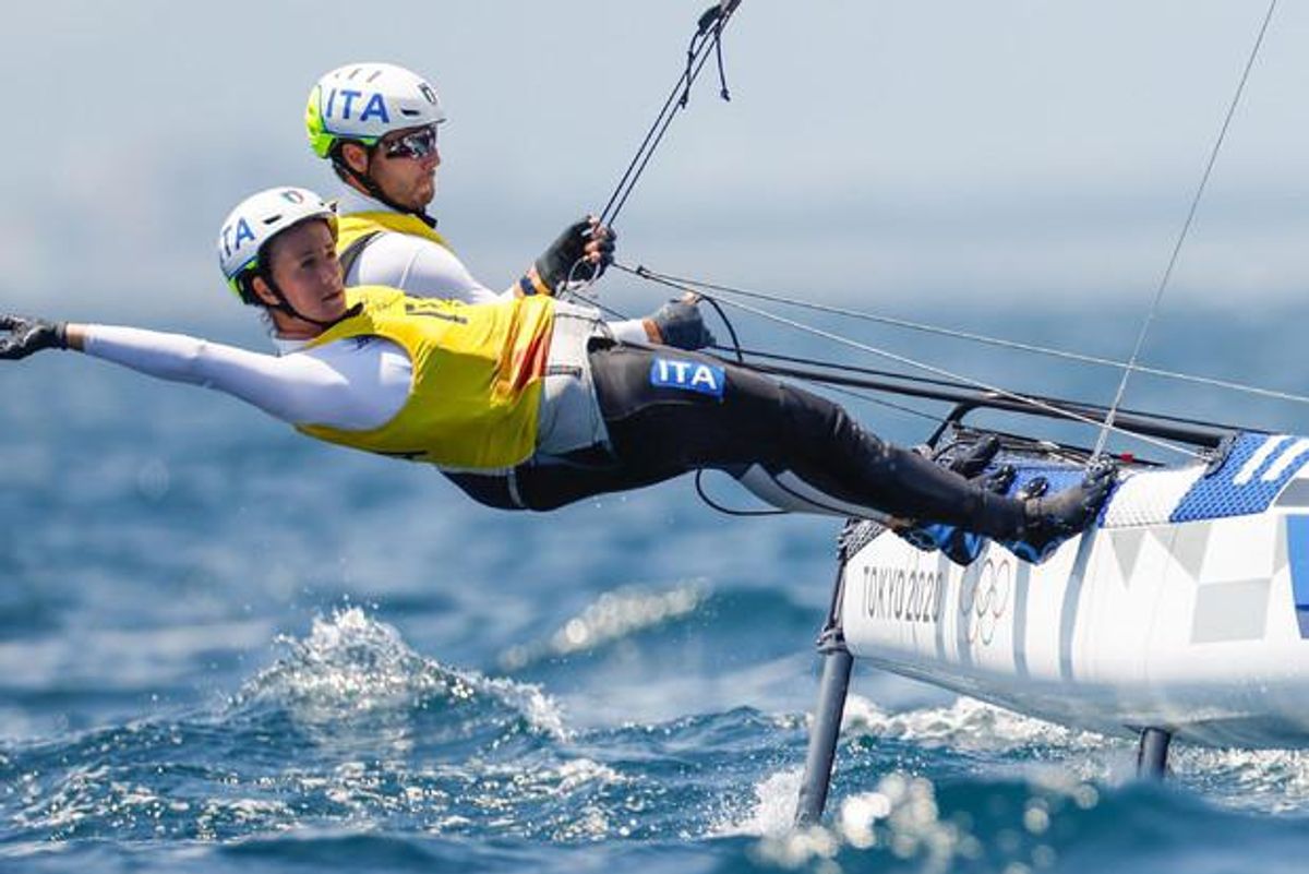 Il duo della Nacra 17 regala all’Italia il primo oro «misto»
