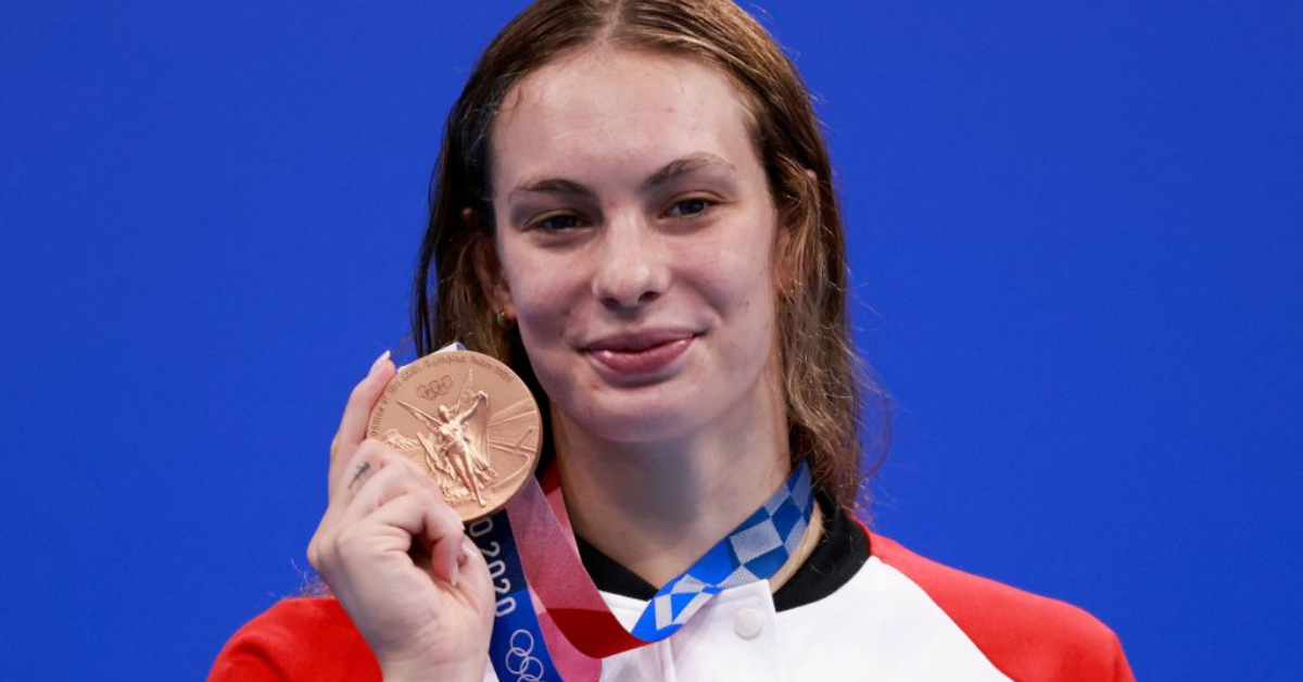 Decorated Olympic Swimmer Gives Brutal Shout Out To Teacher Who Told Her To Stop Swimming