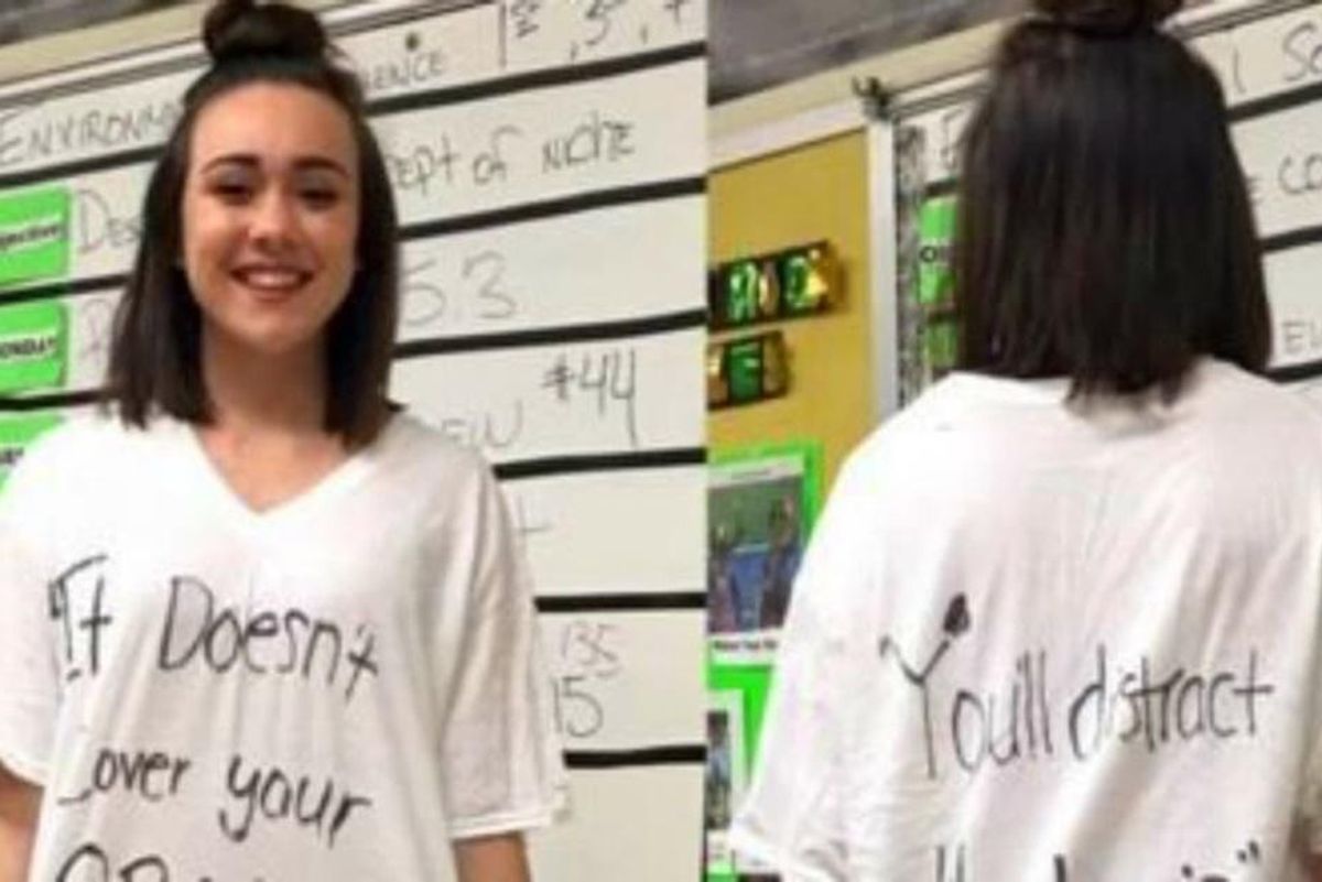 dress code, modesty, education, gender equality, shaming