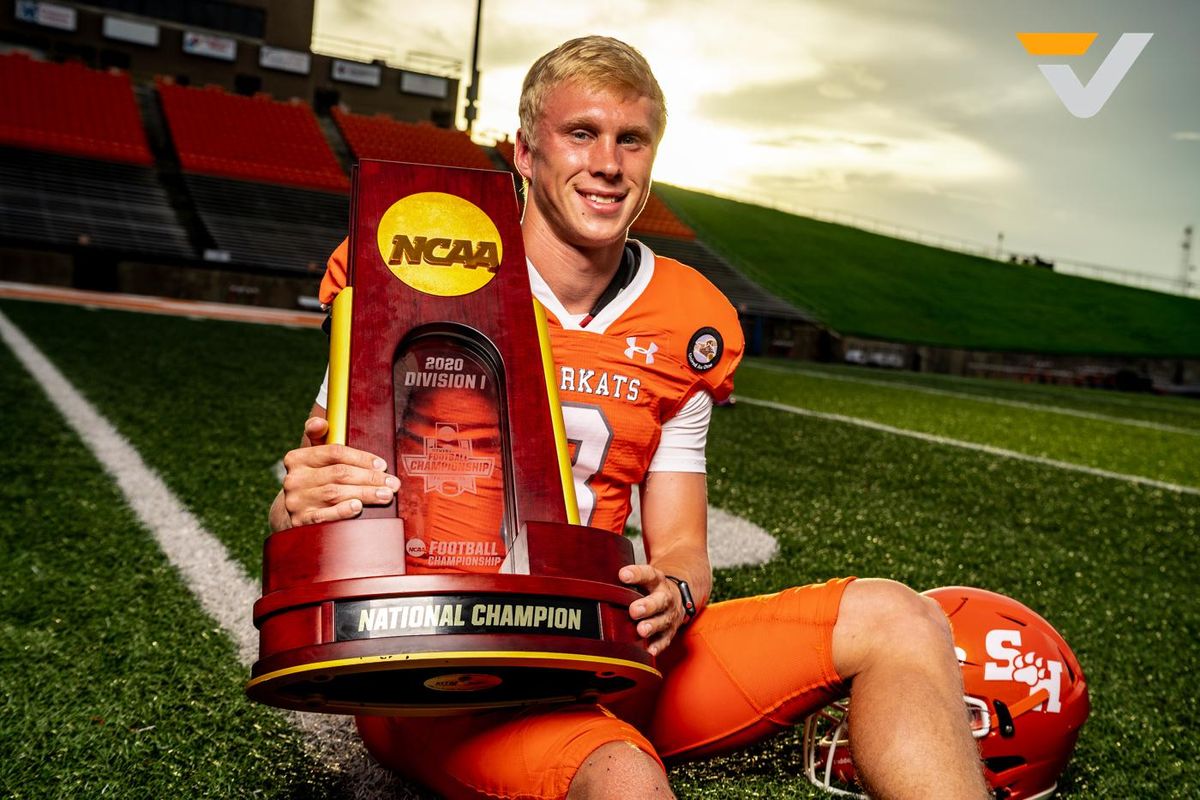 TOP OF HIS GAME: Eric Schmid leads Sam Houston to National Championship Behind Gutsy Performance