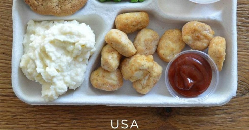 This is what school lunches look like around the world