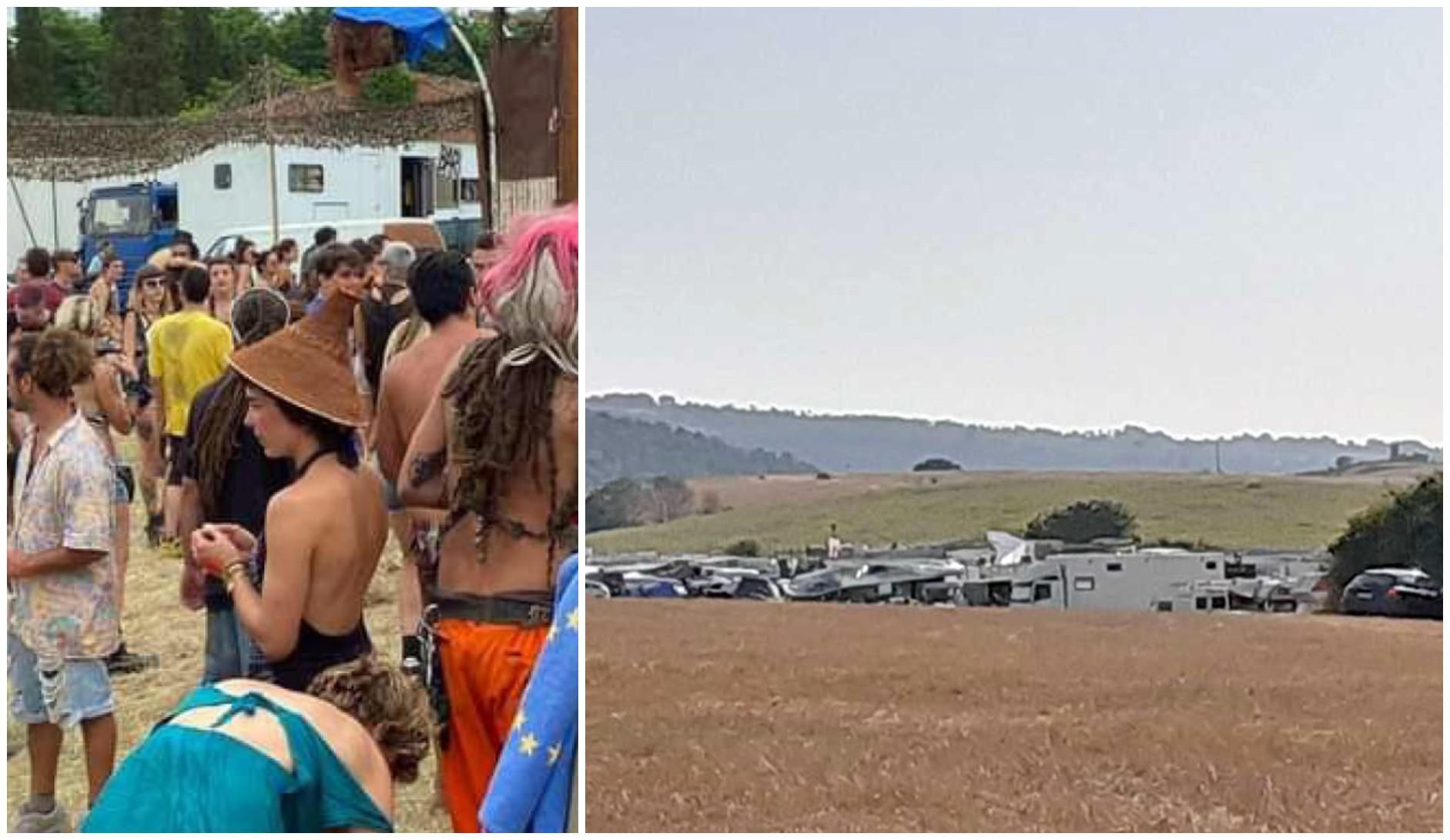 Un morto, due stupri, droga e alcol. Ma il maxi raduno illegale continua