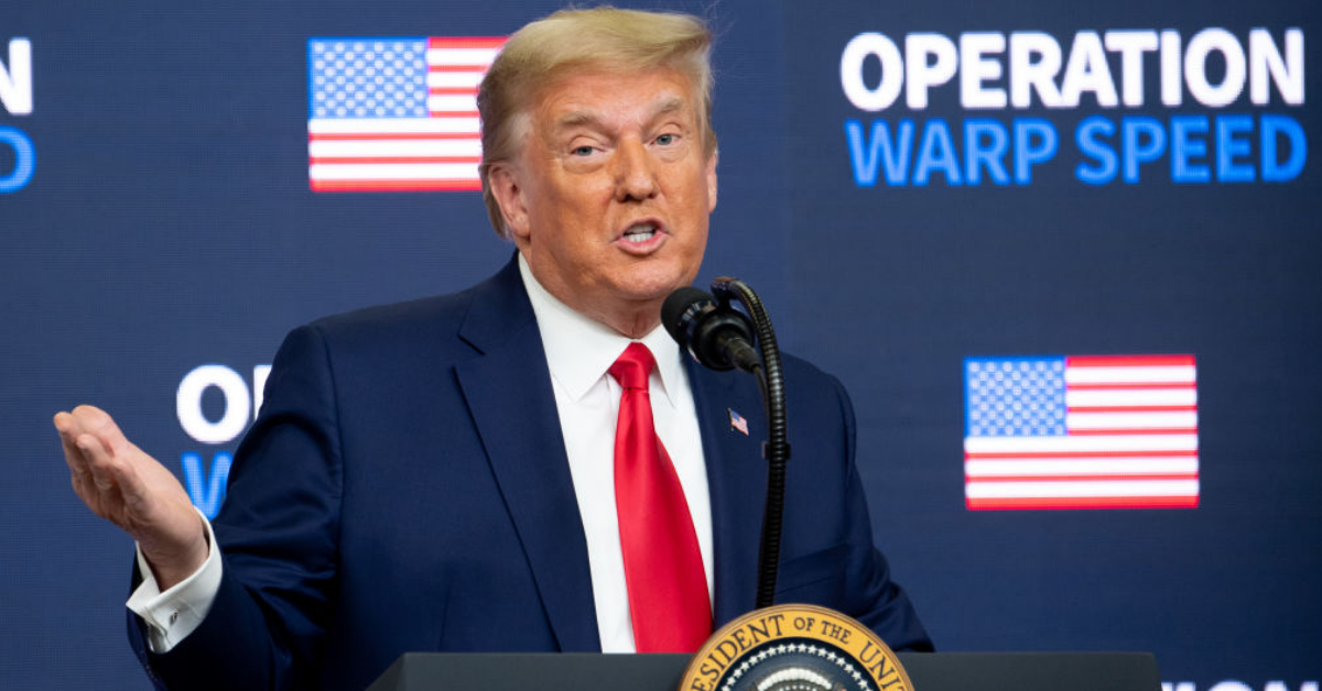 Trump Hits A New Low By Claiming Vaccine Booster Shots Are Just A 'Money-Making Operation'