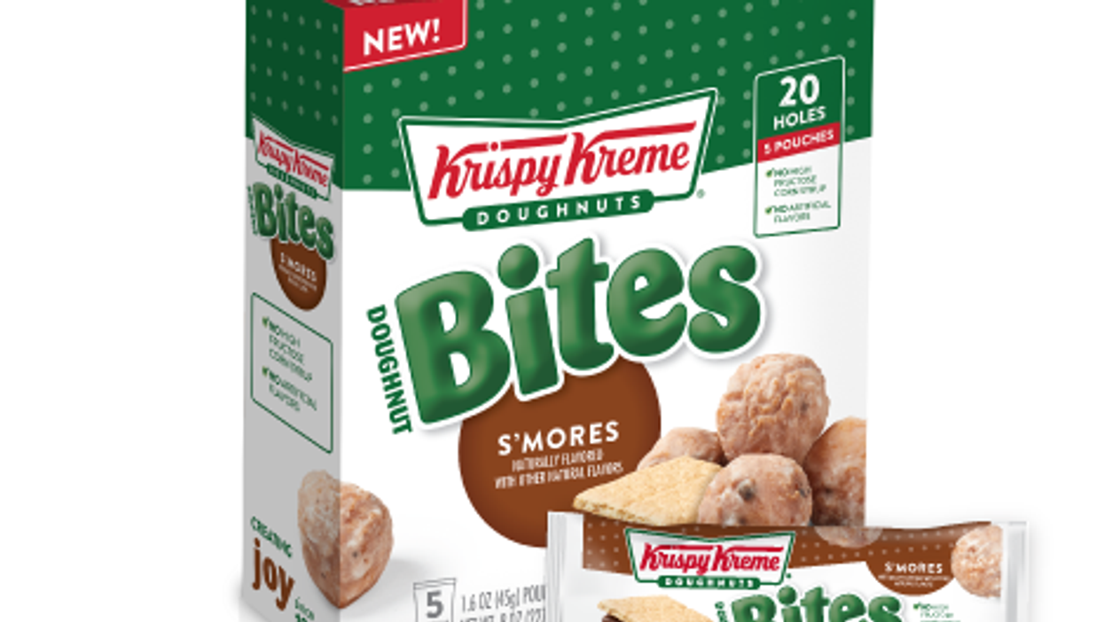 Krispy Kreme's s'mores doughnuts now come as bite-size snacks