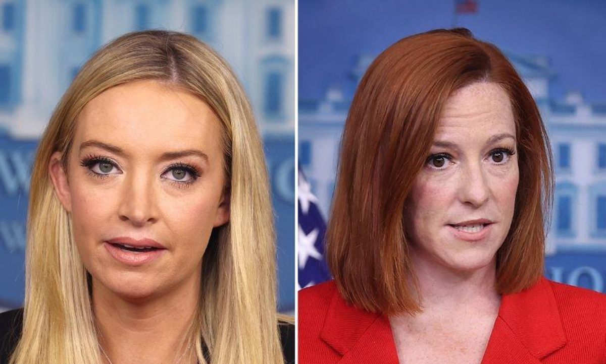 Kayleigh McEnany Tried to Slam Jen Psaki for Not Holding Daily Briefings—It Did Not Go Well
