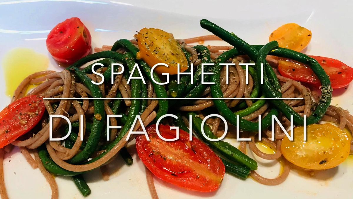 Cuciniamo insieme: spaghetti di fagiolini