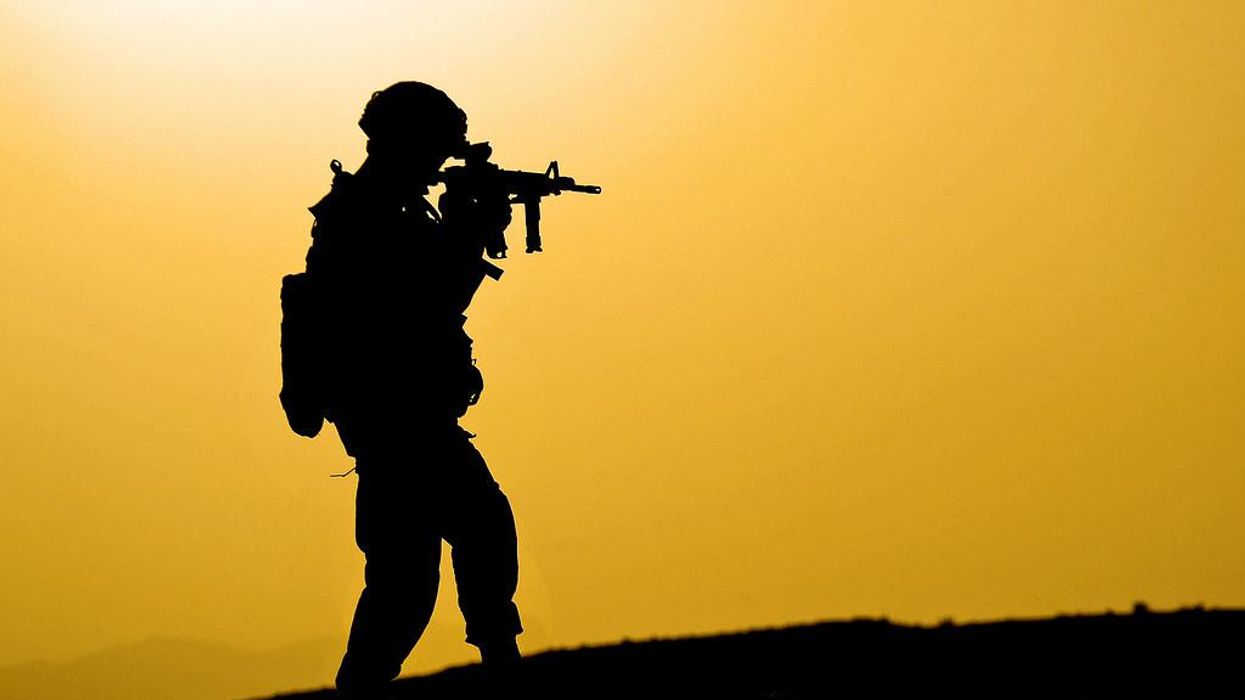 US Army Solider in Afghanistan