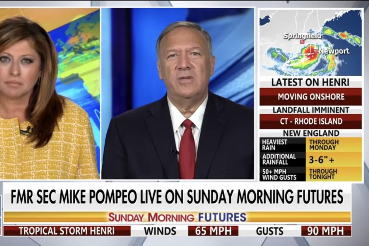 Mike Pompeo Wants YOU To ... Look Over There!