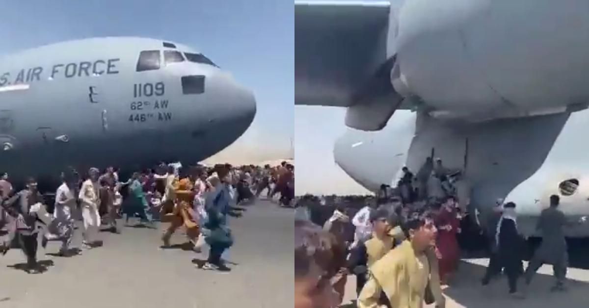 T-Shirt Mocking Fleeing Afghans Plunging To Their Deaths From Military Plane Sparks Outrage