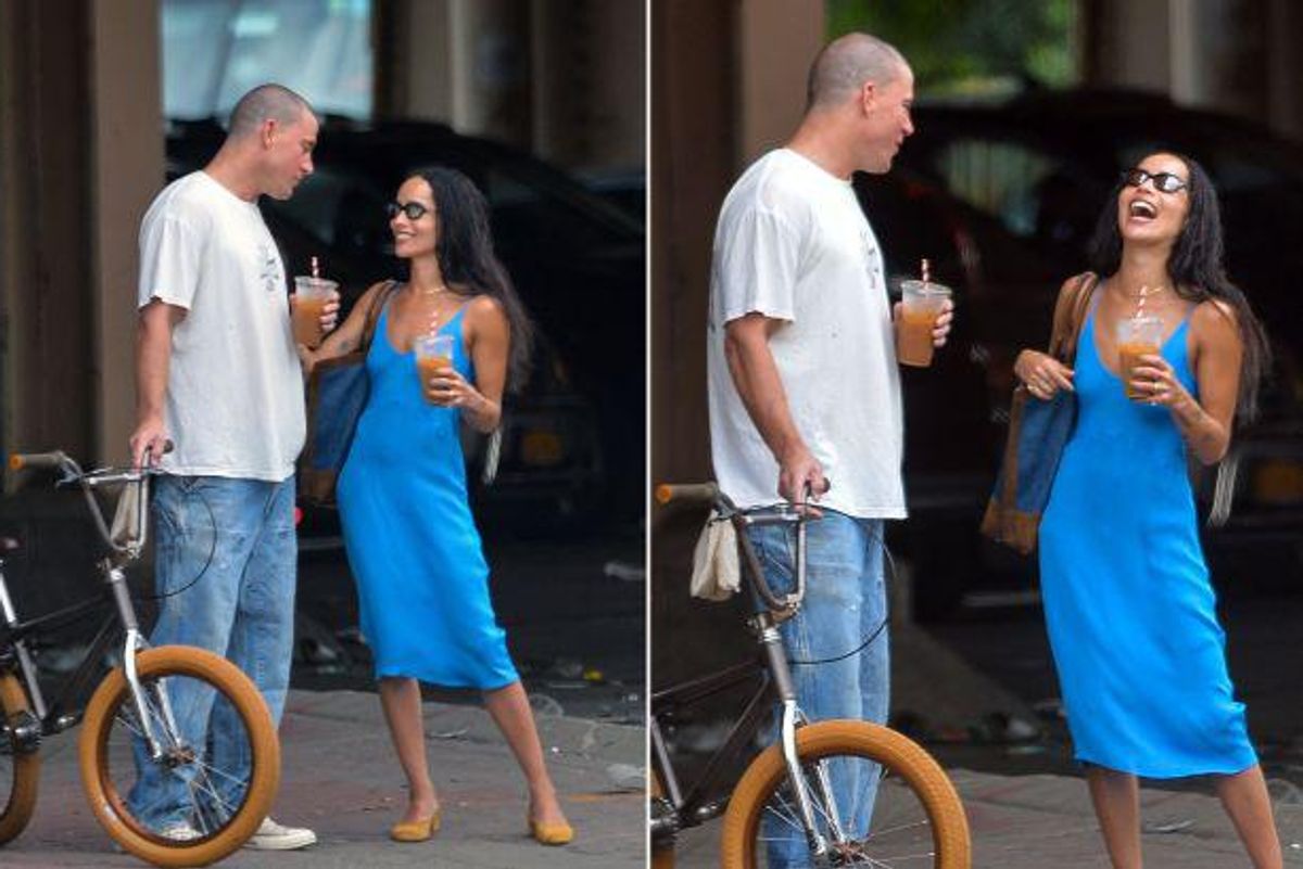 Zoe Kravitz, Channing Tatum, iced coffees, and the BIKE