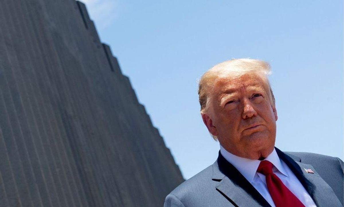 Trump Mocked After Section of Arizona Border Wall Gets Destroyed by Monsoon Rains