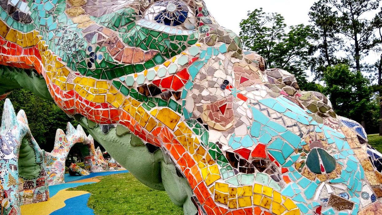 A colorful sea serpent in the middle of Nashville brings out the best in people
