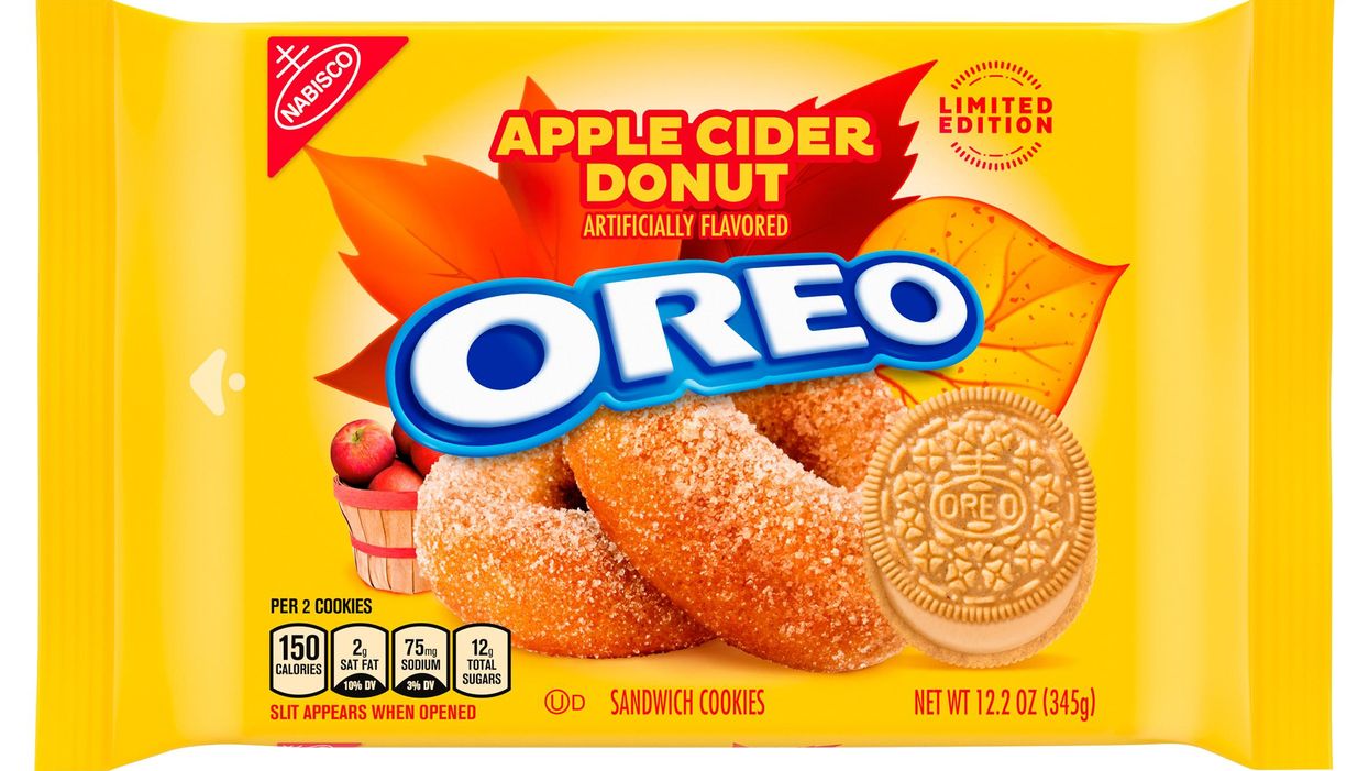 Oreo just released limited-edition Apple Cider Donut cookies for fall