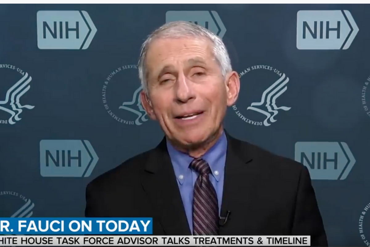 Dr. Fauci Says Covid Maybe Under Control By Spring If Everybody Does Their Part, Haha That's Precious