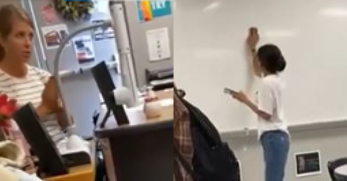 Substitute Teacher Writes 'All Lives Matter' On Whiteboard—Then Loses It On Black Student Who Challenges Her