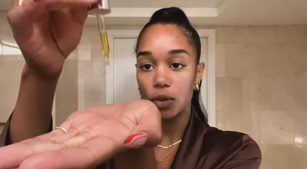 Laura Harrier Skincare Routine For Acne Xonecole Women S Interest Love Wellness Beauty