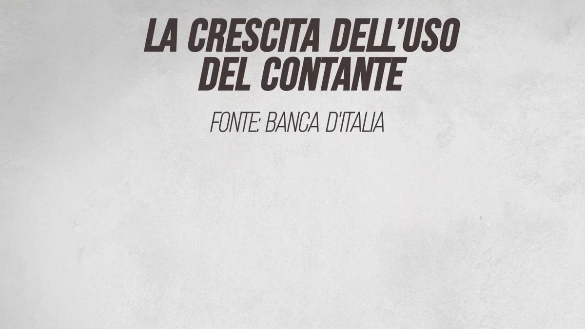 La crescita dell'uso del contante