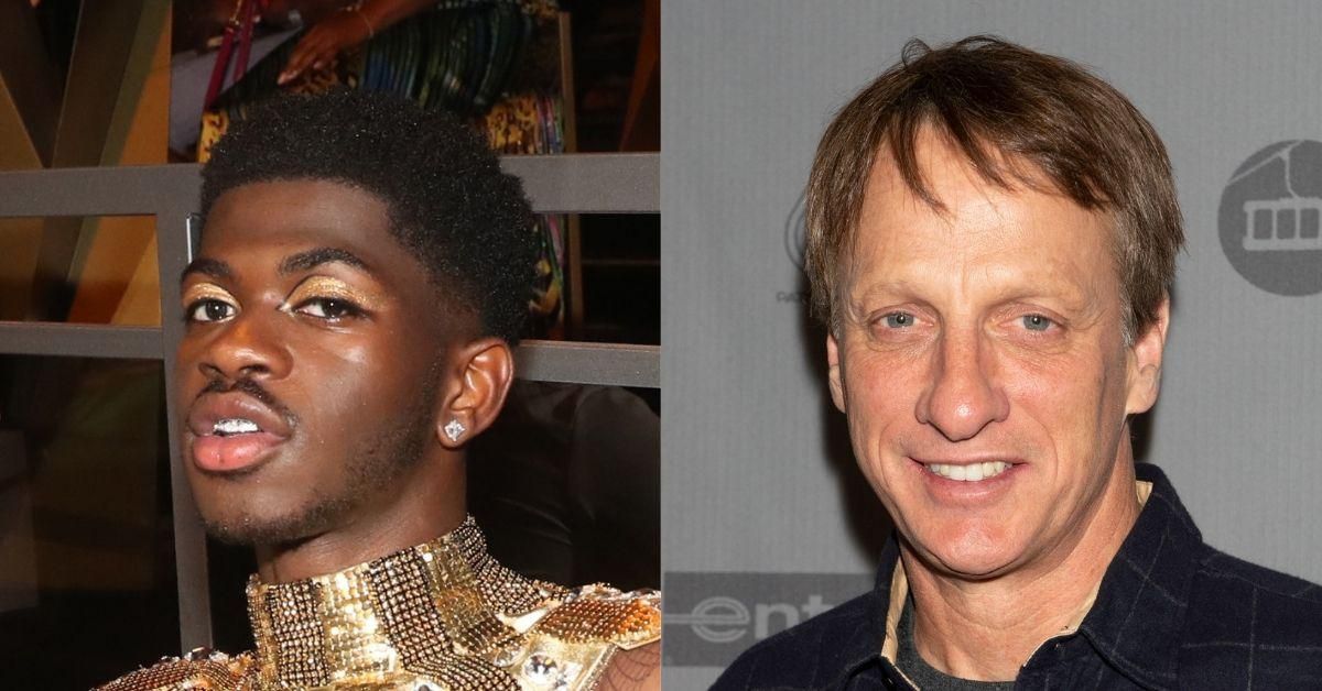 Lil Nas X Uses Tony Hawk's New Blood-Infused Skateboards To Call Out Critics Of His 'Satan Shoes'