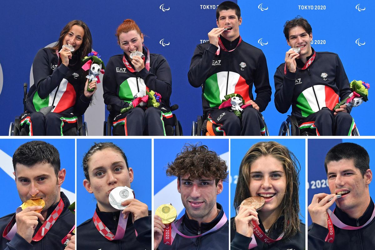Le prime medaglie dalle Paralimpiadi arrivano dal nuoto