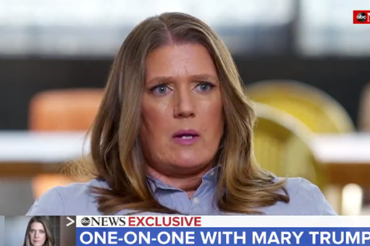 Mary L. Trump Breathing More Hot Fire In Her Garbage Uncle's Direction