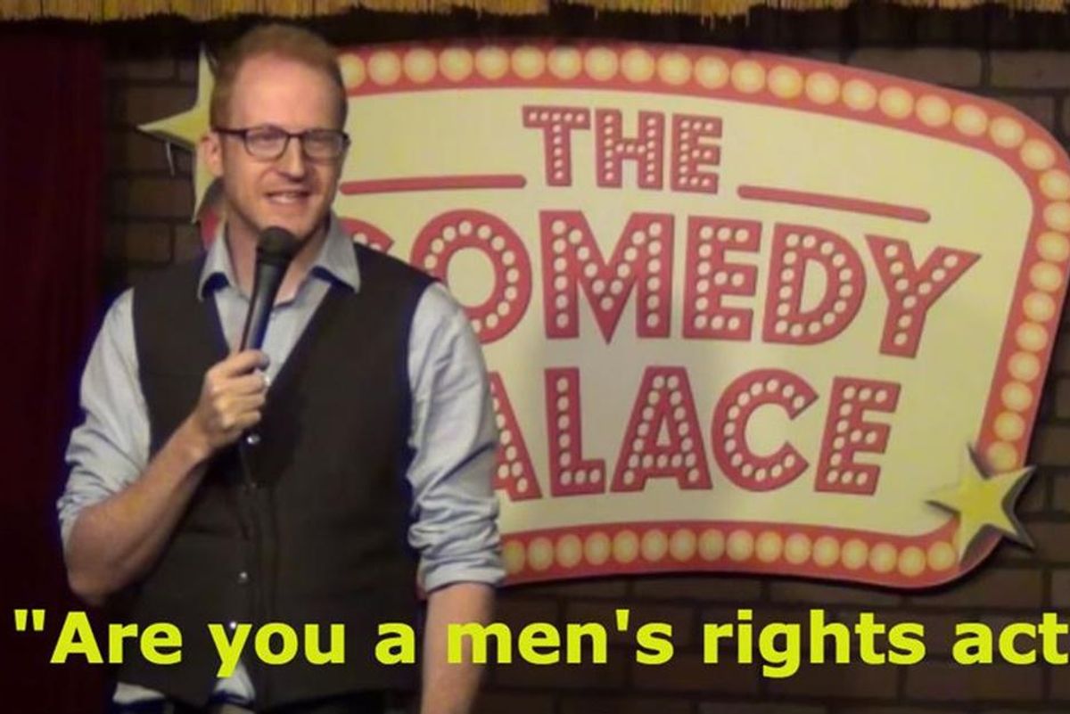 Hofstetter, heckler, sexism, comedy