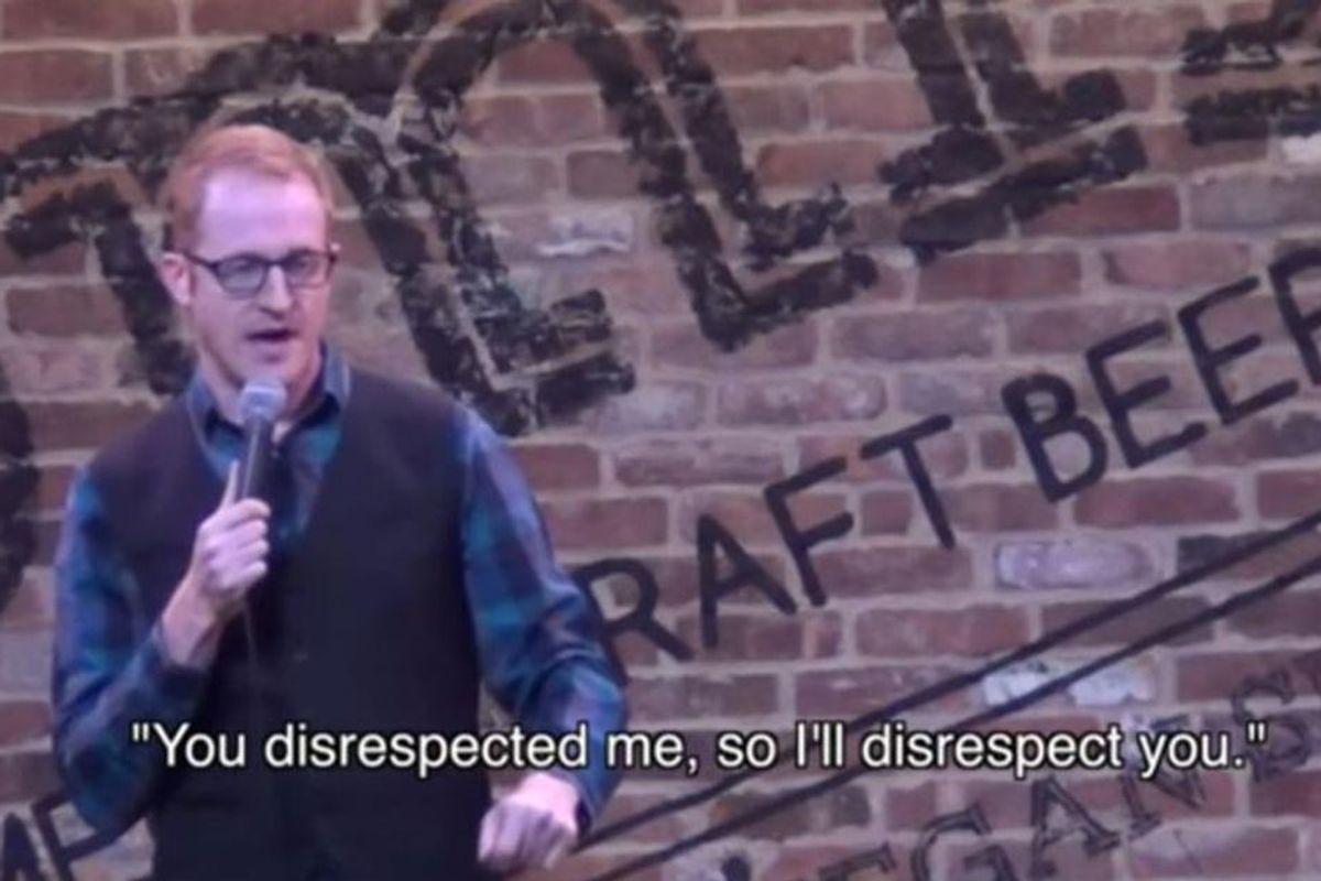 comedians, hecklers, police violence, social issues