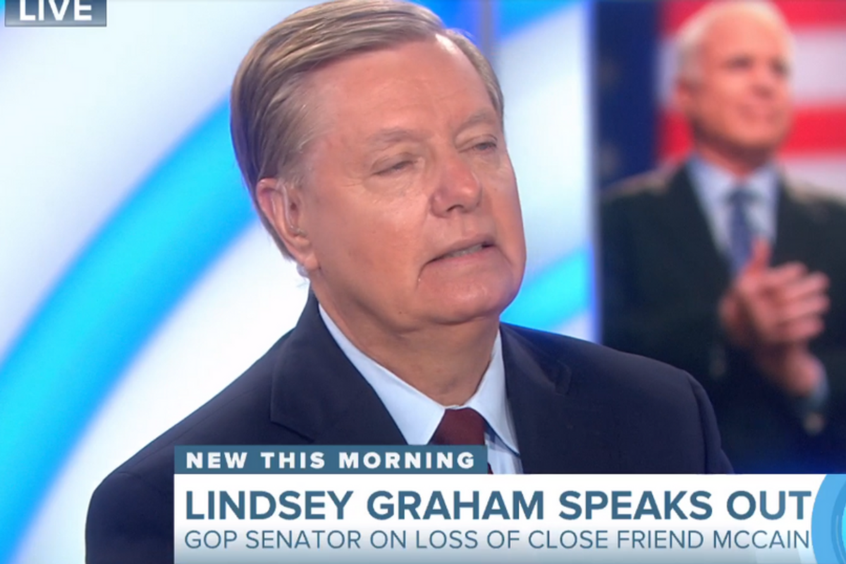 Why Is Lindsey Graham Such A Weaselly Little Weasel?