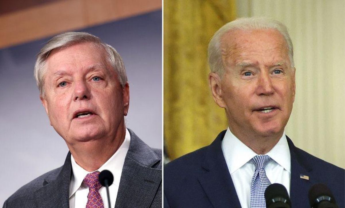 Graham Tried to Walk Back His Attacks on Hunter Biden After the Election and Joe Biden Wasn't Having It
