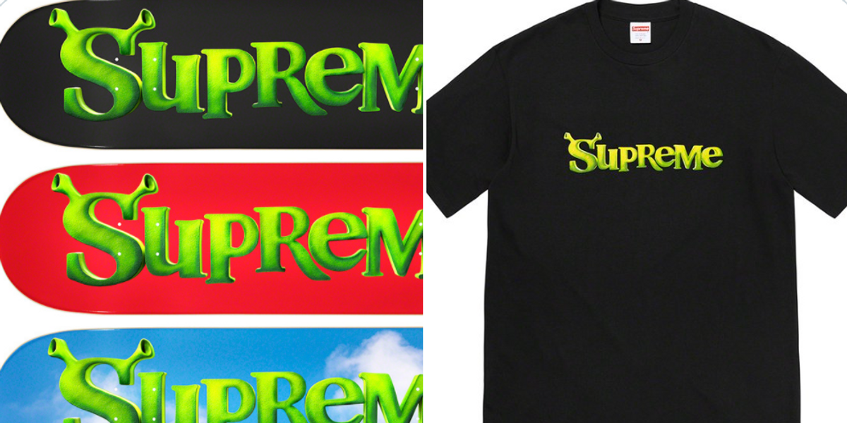 Supreme's New Shrek Collab Has the Internet Divided - PAPER Magazine
