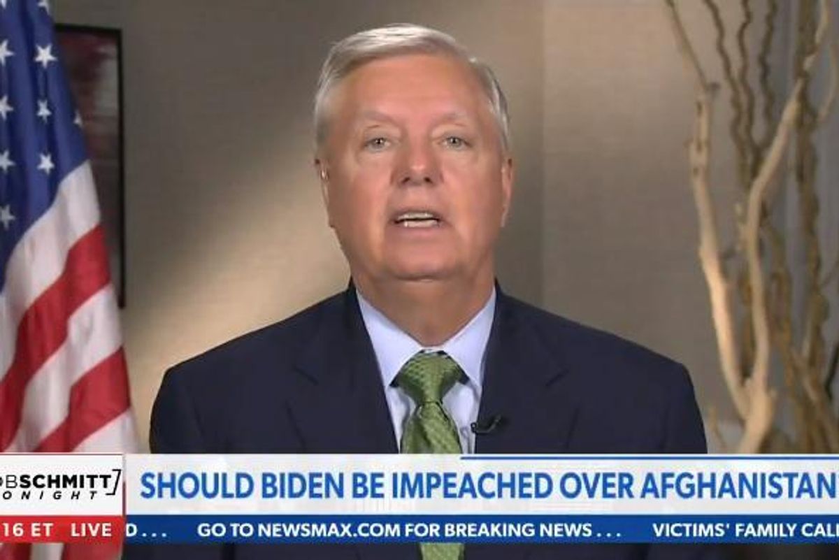 Lindsey Graham Finally Finds A President He Wants To Impeach