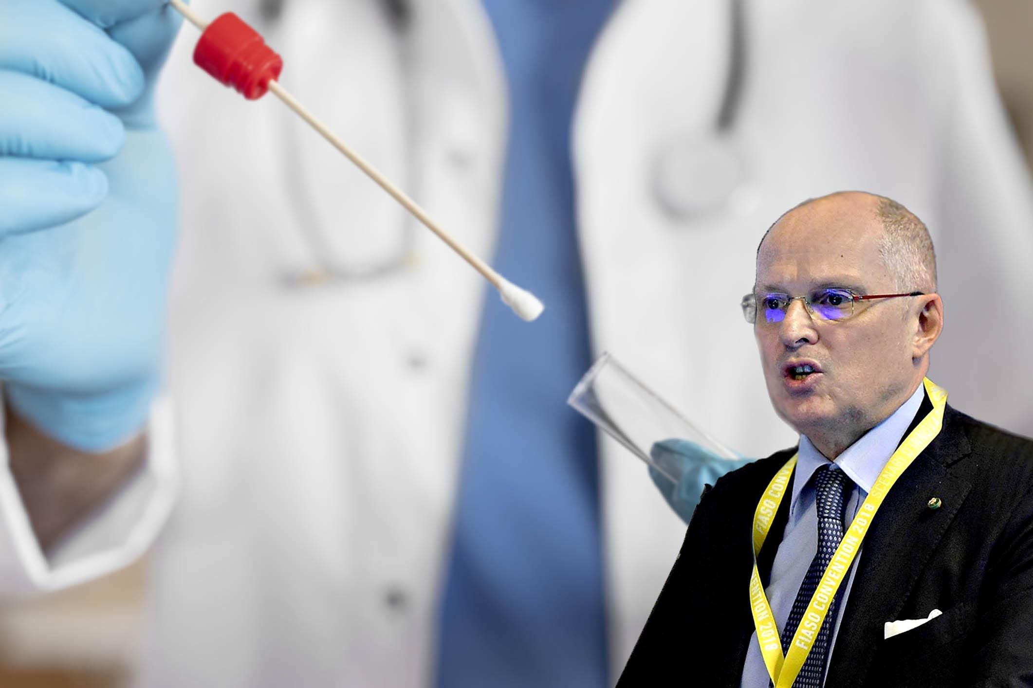 ricciardi tamponi salute covid