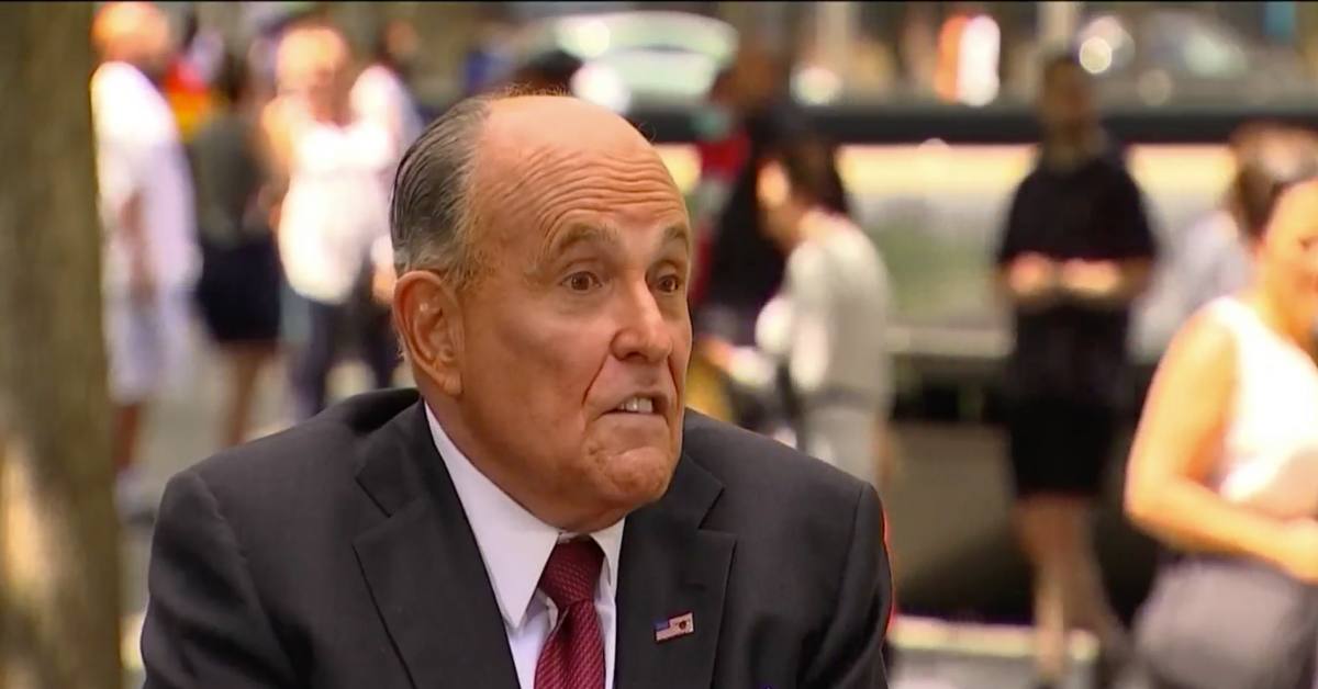 Rudy Giuliani Denies Rumors He Has A Drinking Problem In Bizarre Interview