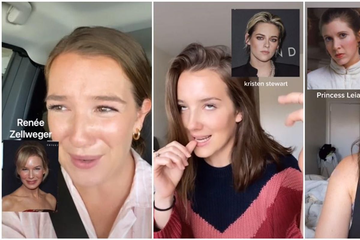 Actor has mastered dozens of hilarious impressions through what she calls 'mouth acting'